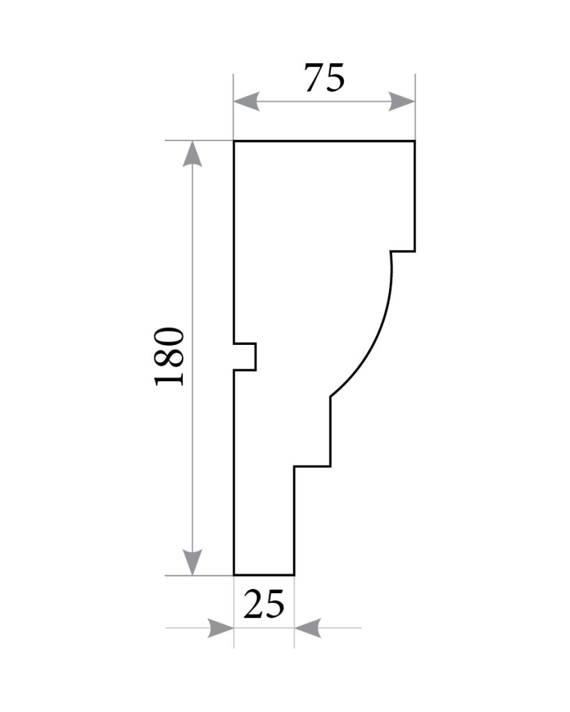Карниз KR 120