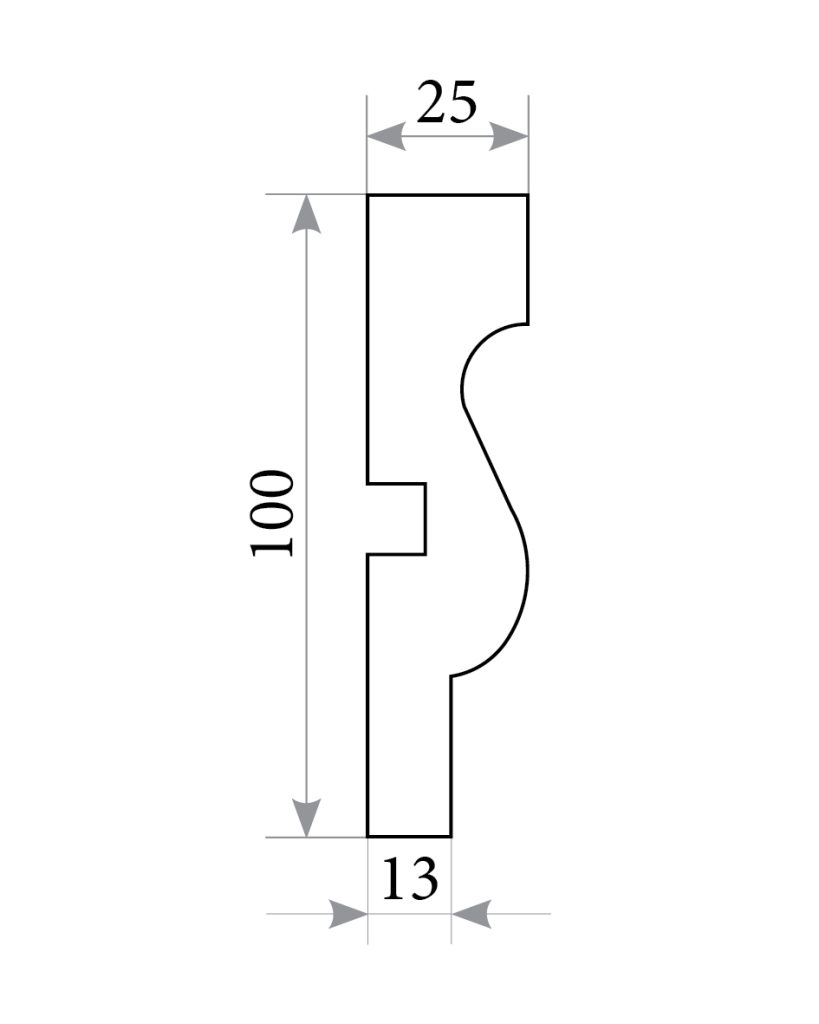 Молдинг ML 106