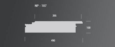 Фасадна термопанель NP 107 2
