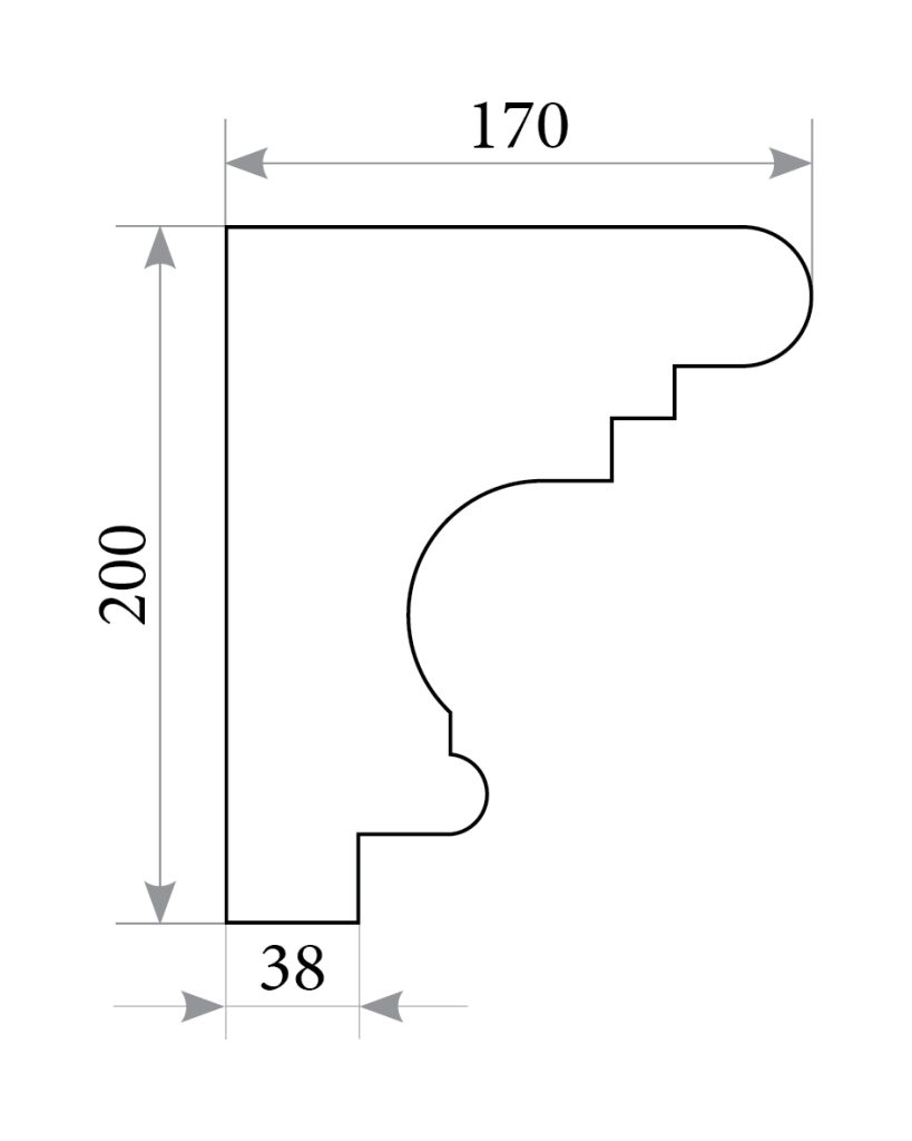 Карниз KR 114