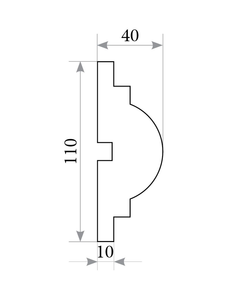 Молдинг ML 109